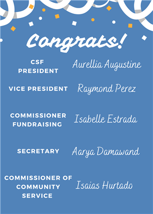 CSF Officers 2024-2025